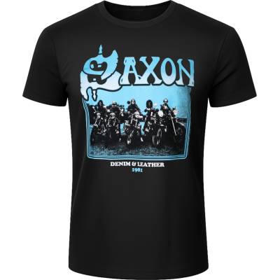 NNM мъжка тениска Saxon - Never Surrender - Black - 52038300