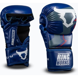 Venum Ръкавици за спаринг Venum Ringhorns Charger navy blue/red