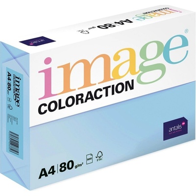 Image Coloraction A4 80 g papír barevný pastelový modrý 500 listů