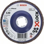 Bosch X-LOCK Шлифовъчни дискове BfM Ø 115 мм, G 120, X571, прави, пластмаса 2608619208 (2608619208)