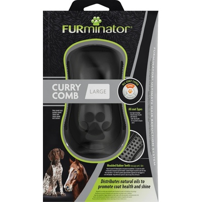 FURminator hřeben Curry Comb Large pro psy a koně – Zboží Mobilmania