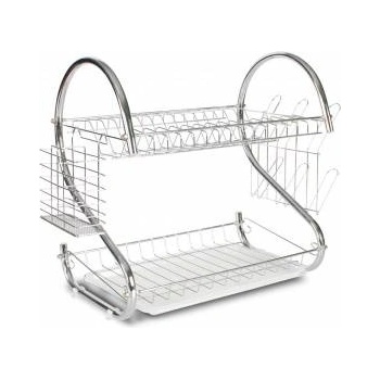 Rosberg Сушилник за съдове Rosberg, 2 нива, Хром, R53000H