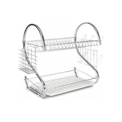 Rosberg Сушилник за съдове Rosberg, 2 нива, Хром, R53000H