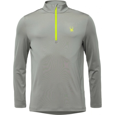 Spyder Prospect 1/2 Zip tmavo sivá žltá