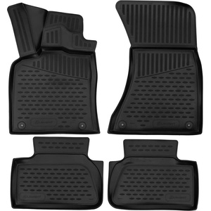 LEMENT Element 3D rubber floor mats suitable for Porsche Macan | 100% custom-fit all-weather floor mats made of TPE, high edge, waterproof, non-slip, odorless - EXP. ELEMENT3D02412210k (EXP.ELEMENT3D02412210
