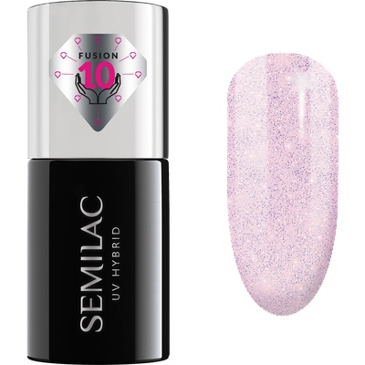 Semilac UV Hybrid Extend Care 5in1 806 Glitter Delicate Pink 7 ml