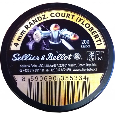 Sellier&Bellot kulička 4 mm 200 ks – Zboží Dáma
