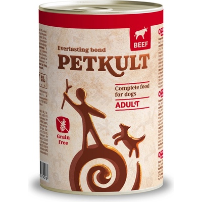 PetKult Dog Adult Hovädzie 400 g