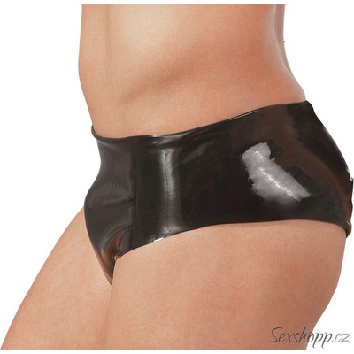 LateX Latexové slipy s análním dildem