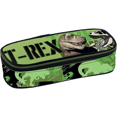 Graffiti Ученически квадратен несесер Graffiti T-Rex - С 1 цип (231343)