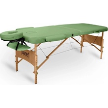 Tandem Basic-2 drevené masážne lehátko Farba: zelená 195*70 cm / 13,1 kg / 13 farieb
