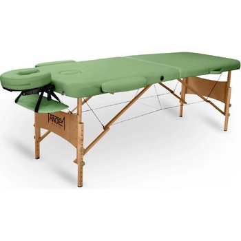 Tandem Basic-2 drevené masážne lehátko Farba: zelená 195*70 cm / 13,1 kg / 13 farieb