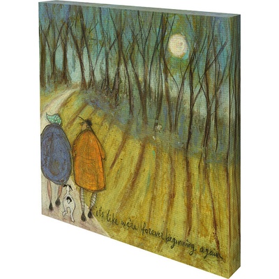 Obraz na plátne Sam Toft - It's Like We're Forever Beginning Again, 2 - 30×30 cm