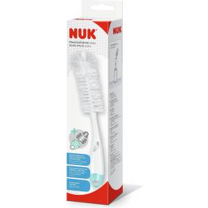 Nuk четка за шише и биберон - 2 в 1 mint (10256505)