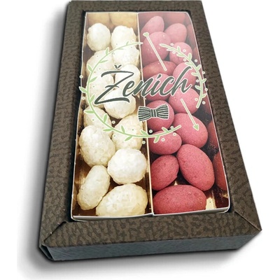 Sablio Mandle v čokoláde Ženích Motýlek 2 x 80 g