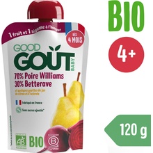 Good Gout BIO Hruška Williams s červenou řepou 120 g