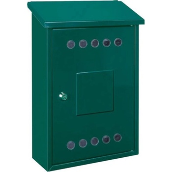 Rottner Rottner bibione - Пощенска метална кутия. С размери: 390х270х115(ВхШхД). Цвят: зелен (bibione)