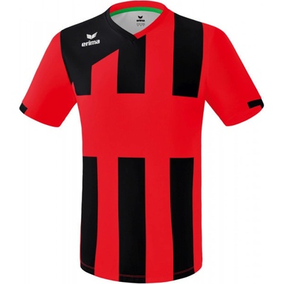 Erima Siena 3 0 dres krátký rukáv pánský Červená Černá