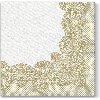 PAW servítky L Royal Lace Gold 40x40cm