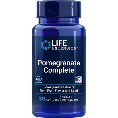 Life Extension Pomegranate Complete, 30 софтгел капсули