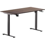 Antares Електрическо бюро Antares - Kento, 120 x 60, тъмен орех/черно (KENTO-BLACK/DARK WALNUT) - ozone