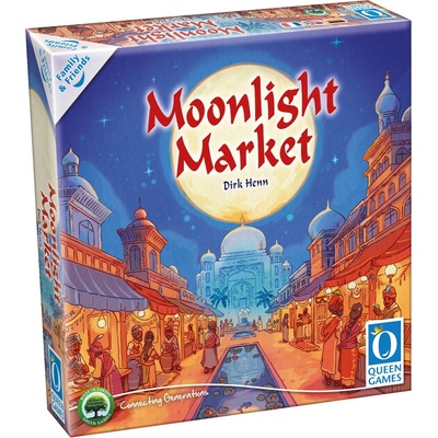 Queen Games Настолна игра Moonlight Market - Семейна (10852-HU)