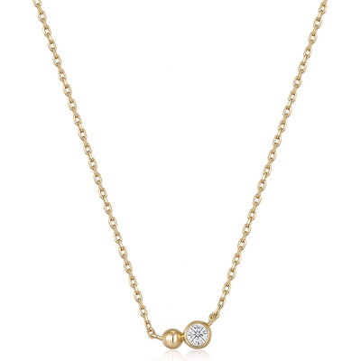 Ania Haie N045-02G-CZ Spaced Out Ladies Necklace, adjustable, Жени