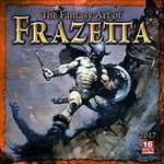 Sellers publishing ФЕНТЪЗИ ИЗКУСТВОТО НА ФРАНК ФРАЗЕТА - КАЛЕНДАР 2017 ***намаление 50%! *** (p12630)