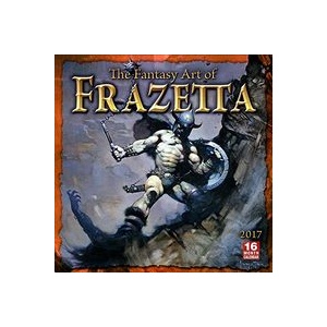 Sellers publishing ФЕНТЪЗИ ИЗКУСТВОТО НА ФРАНК ФРАЗЕТА - КАЛЕНДАР 2017 ***намаление 50%! *** (p12630)