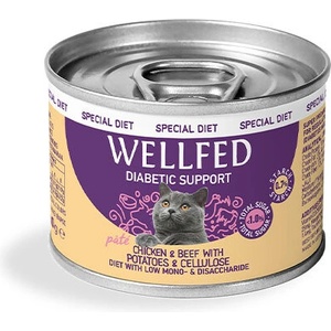 PETINTEREST Wellfed Diabetic Diet консерва за котки при диабет 200gr