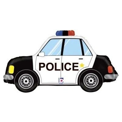 GRABO fóliový balónek Policejní auto 31" 79cm