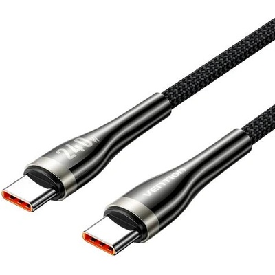 Vention CTYBAV - USB-C към USB-C кабел, 1.2 m, 240W PD 3.1, 5A, USB 2.0 (CTYBAV)