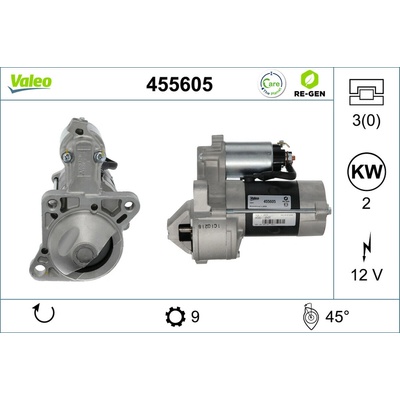 Štartér VALEO 455605