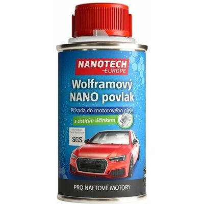 NANOTECH-EUROPE Wolframový NANO povlak - prísada do motorového oleja pre NAFTOVÉ motory 140 ml