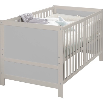 roba EASY SLEEP 70 x 140 cm prírodné drevo / sivá
