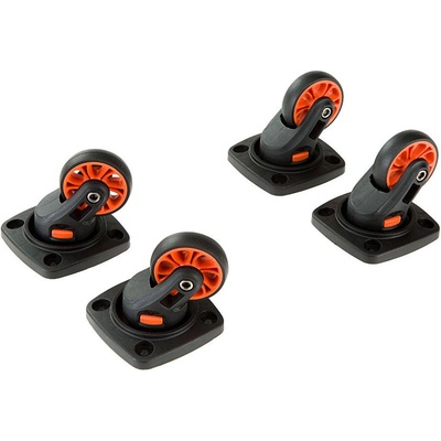 Ferplast Wheels Kit - Комплект колела за транспортни чанти за кучета и котки Atlas 10, 20 и 30 EL, Atlas 10, 20 и 30 Open, Atlas 10, 20 и 30 Professional, Atlas 40