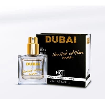 HOT feromónové parfumy Dubai limitovaná edícia pre mužov 30 ml