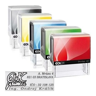 Colop Printer 50 69x30mm odtlačok zelený