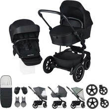EASYWALKER Set XXL kombinovaný Harvey5 Air Midnight Black s príslušenstvom 2020