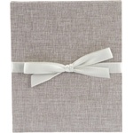  Goldbuch Албум-книга, за 10 снимки, с ленена корица и панделка, 16 х 19 cm, сив
