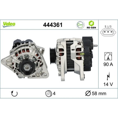 generátor VALEO 444361