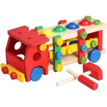 Kruzzel Дървена играчка Kruzzel - Образователен камион (KRU22372)