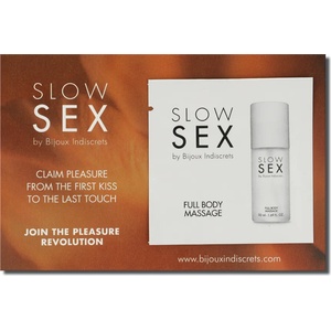 Bijoux indiscrets - bijoux slow sex Масажен гел bijoux - slow sex full body massage massage gel 2 ml