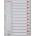 ESSELTE Регистър ESSELTE A/4 plastic 1-12 100106 (100106)