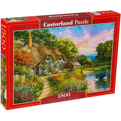 Castorland Пъзел Castorland от 1500 части - Вила край реката (C-151998-2)