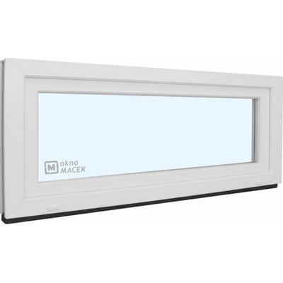 KNIPPING Plastové okno - 70 AD, 1500x600 mm, S, bílá Sklo: čiré