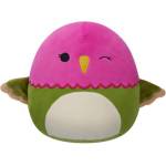 Jazwares Птиче фуксия-зелено плюшена играчка 20см (16002959-5)