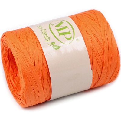 Lýko rafie k pletení tašek šíře 5-8 mm Varianta: 17 (10) oranžová, Balení: 1 ks 52304/129916/257279