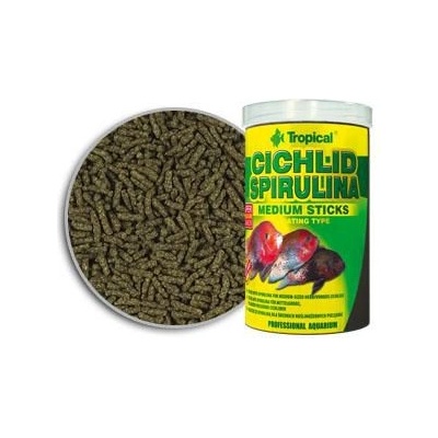 Tropical Cichlid Spirulina Medium Sticks 250мл