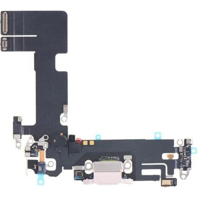 Nabíjecí obvod + Flex kabel iPhone 13 - růžový - Aftermarket IPH1655